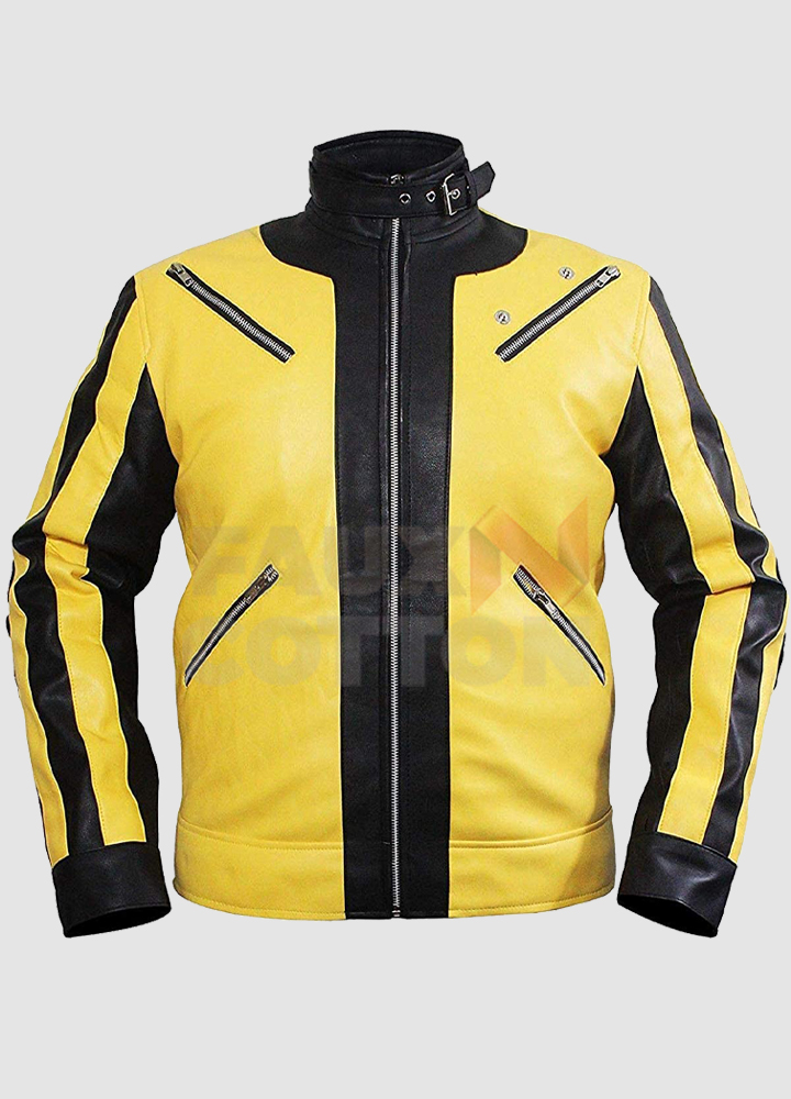 Wolfenstein BJ Blazkowicz Yellow Costume Jacket